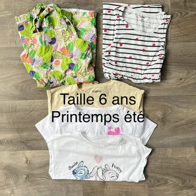 Lot printemps été taille 6 ans orchestra Kiabi